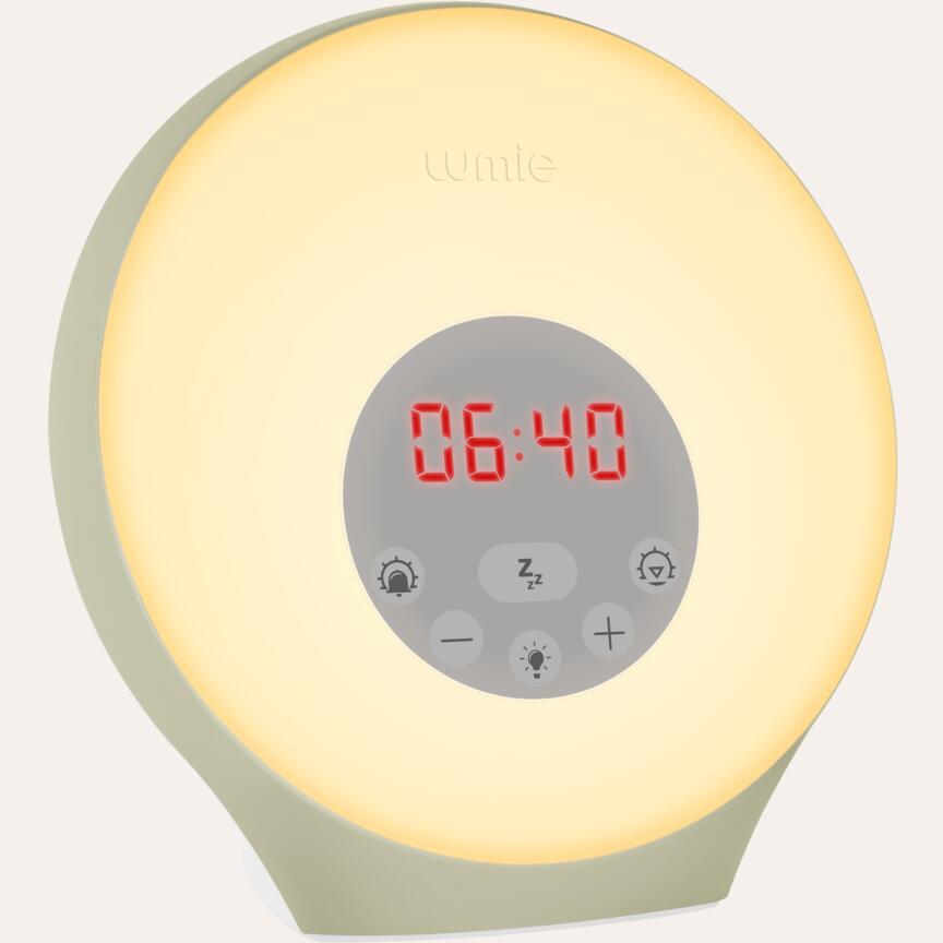 Lumie sunrise alarm wake up to daylight table deals lamp